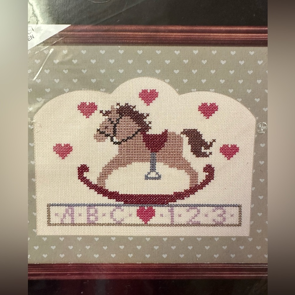CRAFT KIT: ROCKING HORSE COUNTED CROSS STITCH